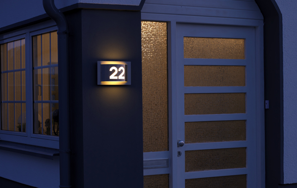 Symbolbild Hausnummernbeleuchtung