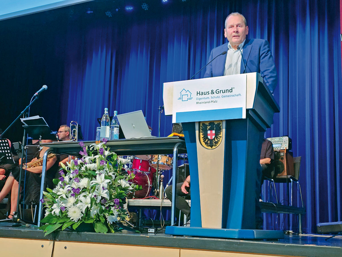 Landesverbandsvorsitzender Christoph Schöll